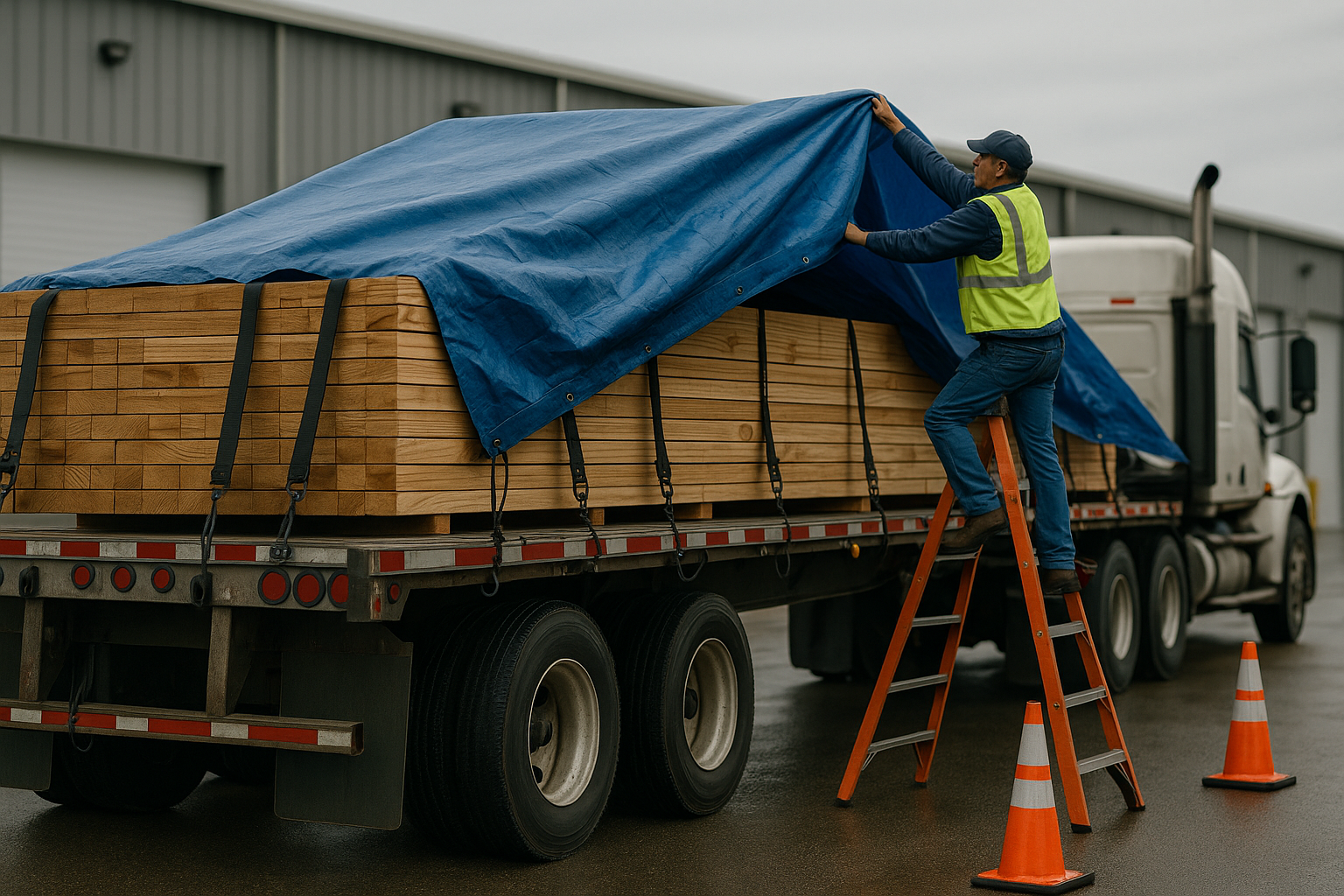 Flatbed Tarping Guide